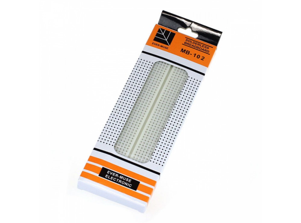 برد بورد 165x 55x10 میلیمتری - MB 102 BreadBoard