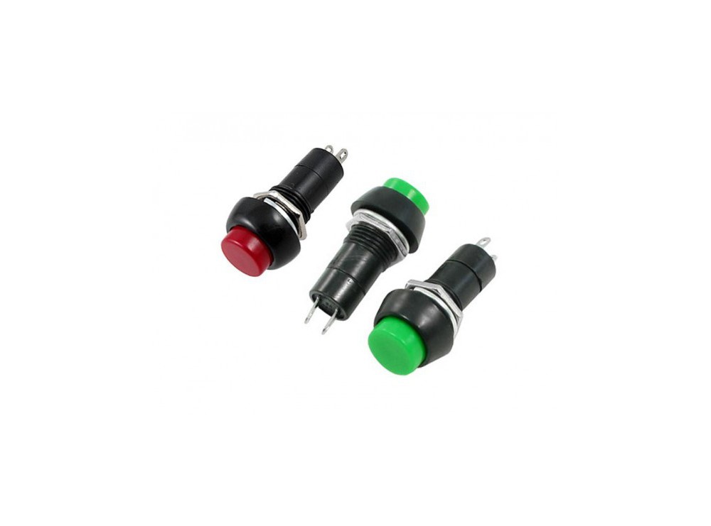 شستی فشاری گرد PB-305 قرمز