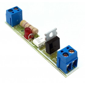 شیلد ترایاک مبدل سطح ولتاژ DC به 220VAC با ولتاژ ورودی 3.3 تا 18 ولت تک کانال