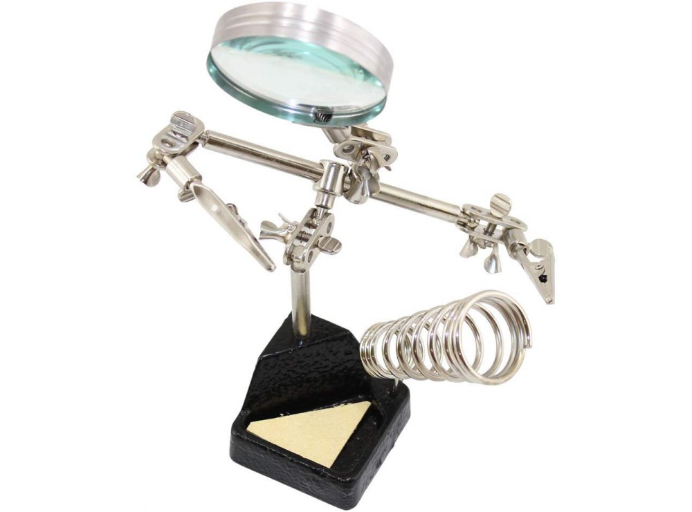 گیره مونتاژ ذره بین دار کوچک ZD-10G