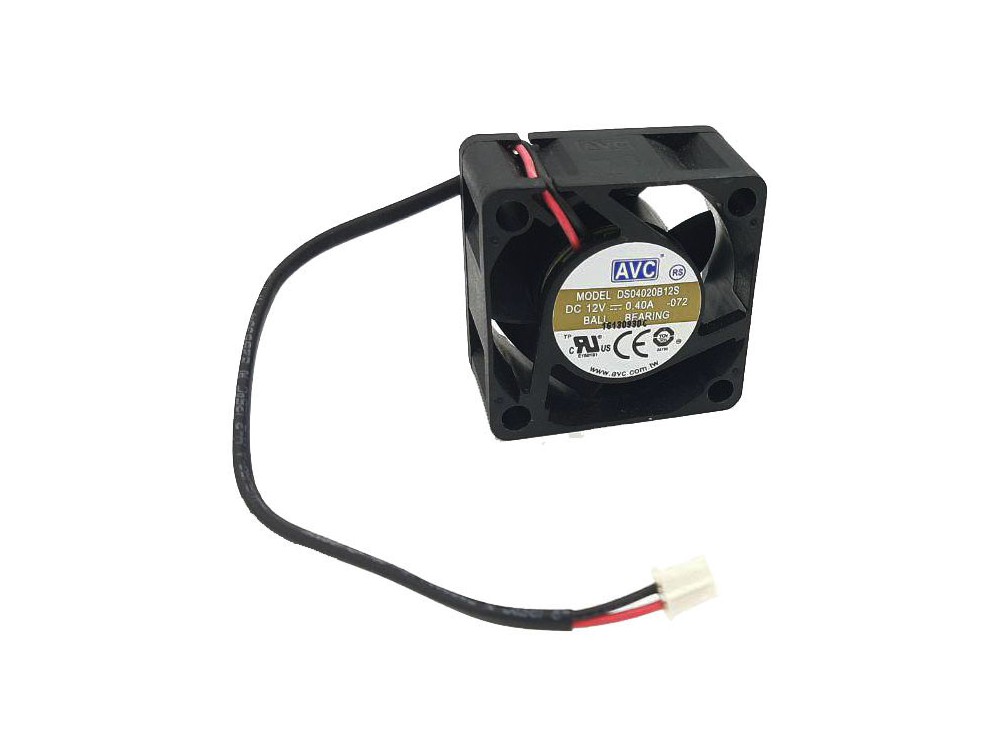 فن 12V-0.4A سایز 4X4 ضخامت 2 سانت AVC مدل DS04020B12S