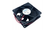 فن 12V-0.23A سایز 8X8 ضخامت 2.5 سانت جریان بالا مارک RUNDA مدل RDH8025L
