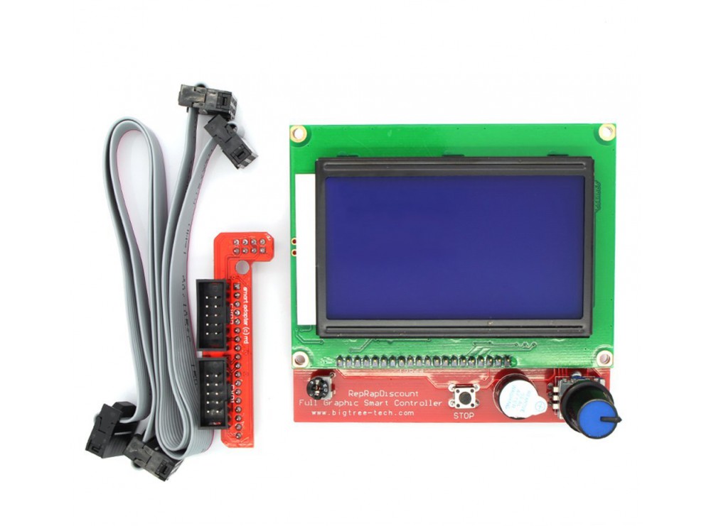 ماژول کنترلر پرینتر سه بعدی Reprapdiscount با نمایشگر گرافیکی 128x64