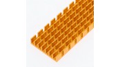 هیت سینک آلومینیومی طلایی 70x22x6mm