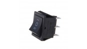 کلید راکر سه حالته بزرگ مشکی 6Pin مدل KCD4-203