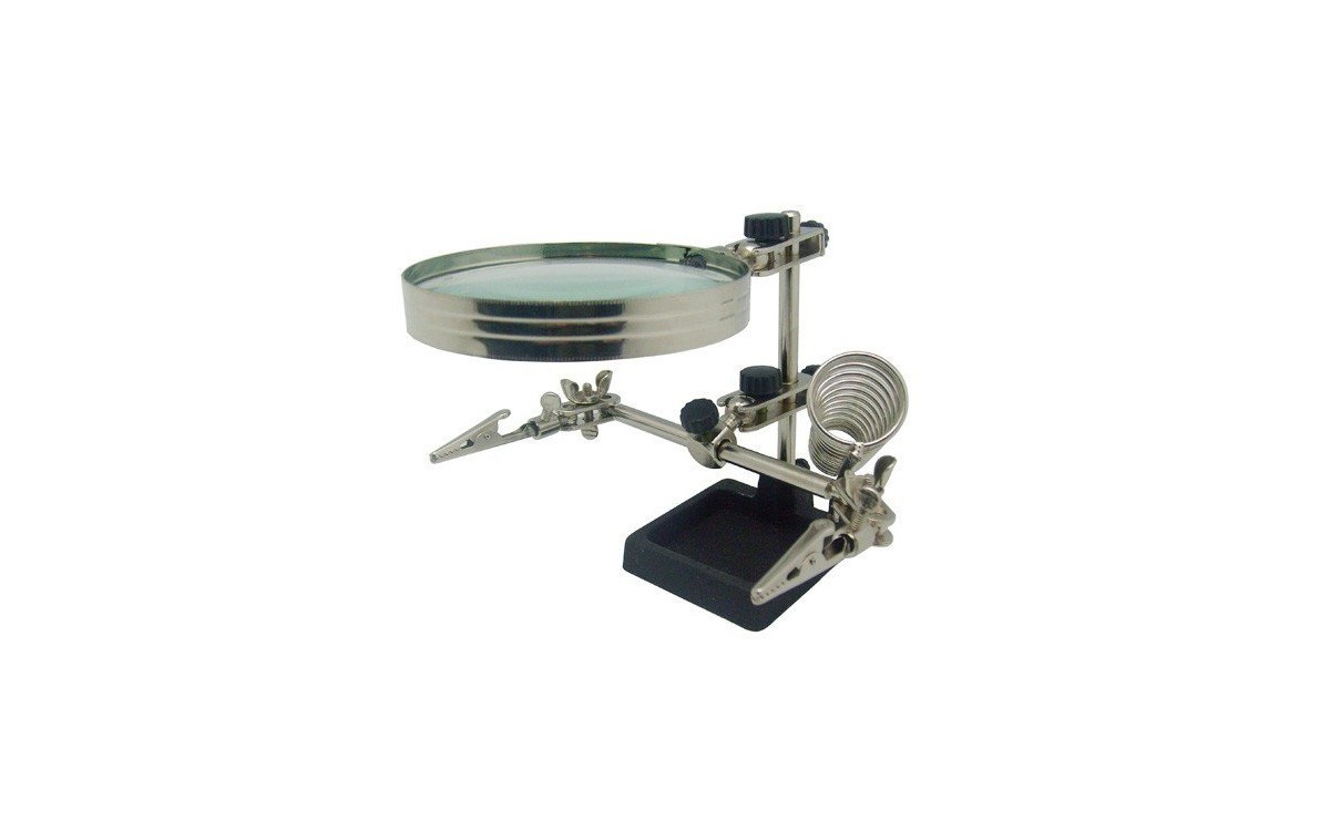 گیره مونتاژ ذره بین دار متوسط به همراه پایه هویه BEST مدل BST-268