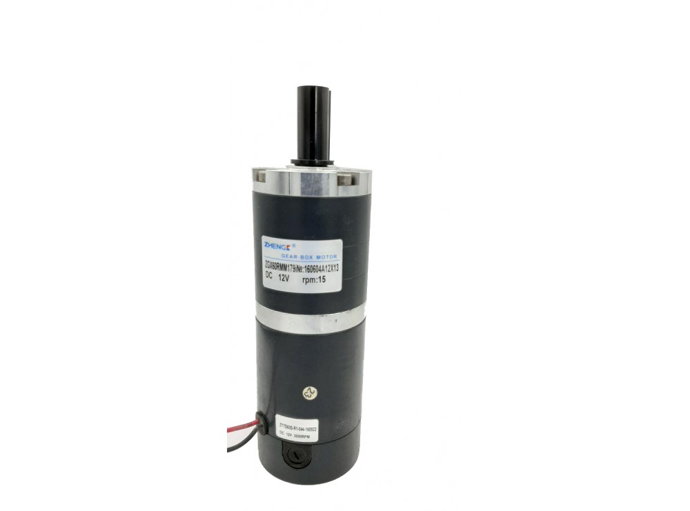 موتور گیربکس 12V-15RPM ZGX60MM