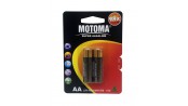باتری قلمی آلکالاین Super دوتایی مارک Motoma