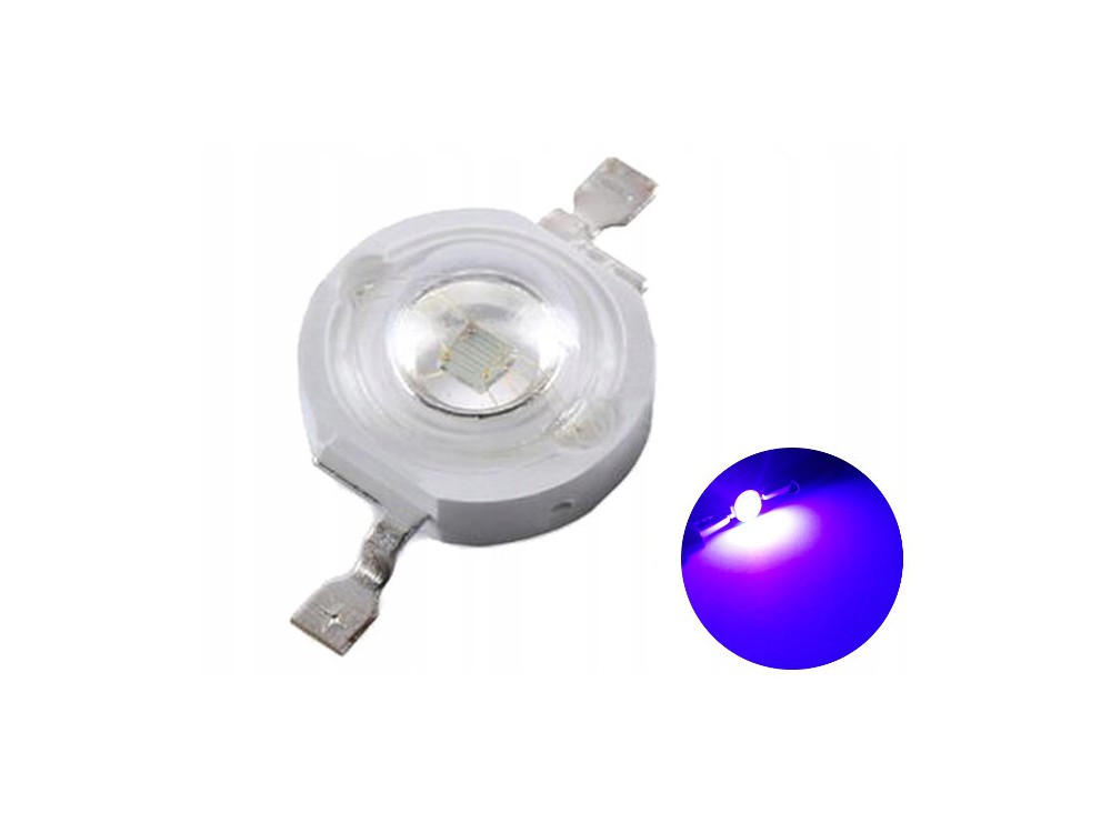پاور LED 3W فرابنفش UV