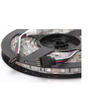 LED نواری RGB درشت 5050 60Pcs ضد آب رول 5متری