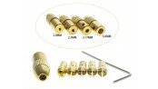 ست سه نظام پنج سر با قطر شافت 2mm و سایز مته 0.5 تا 3mm