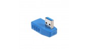 تبدیل USB3.0 مادگی به USB3.0 نری رایت 90 درجه مدل LEFT