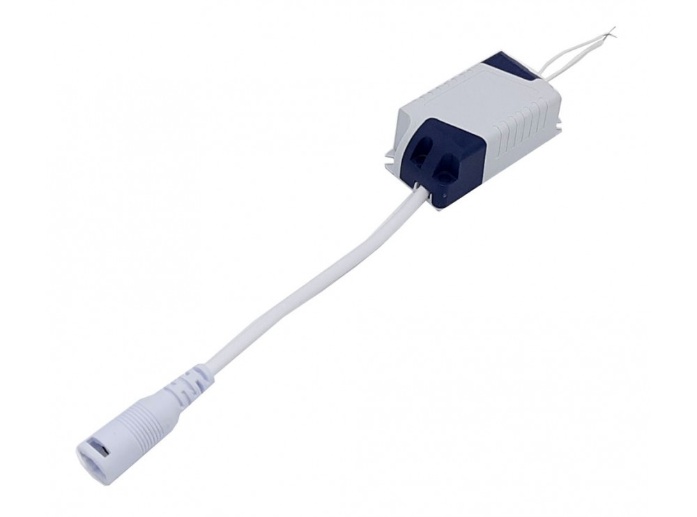 درایور LED (3-8)x1W قابدار پلاستیکی با فیش مادگی
