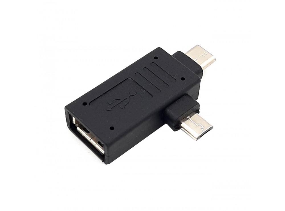 مبدل USB به Micro USB و Type-C