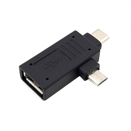 مبدل USB به Micro USB و Type-C