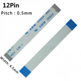 کابل FFC فلت 12 پین 0.5mm طول 10cm