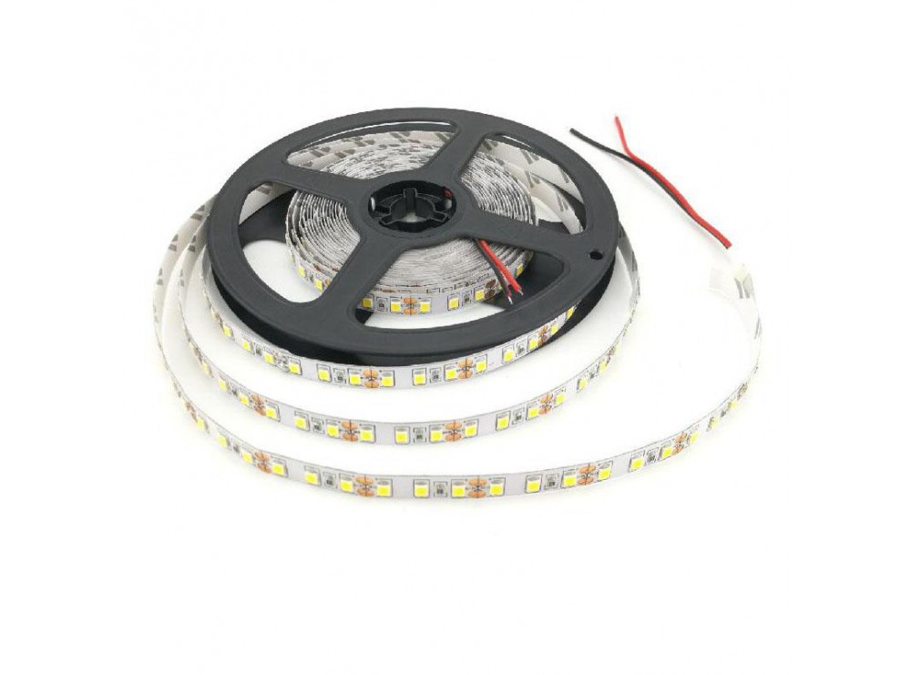LED نواری سفید مهتابی درشت 5050 60Pcs رول 5متری