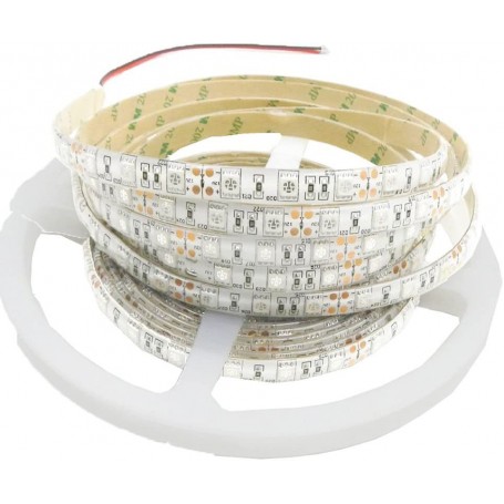 LED نواری قرمز درشت 5050 60Pcs رول 5متری