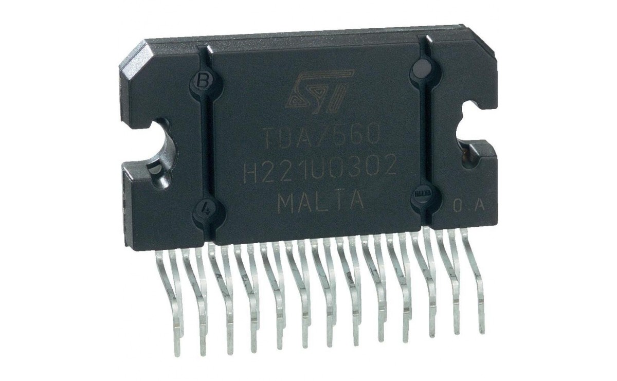 تراشه آمپلی فایر TDA7560