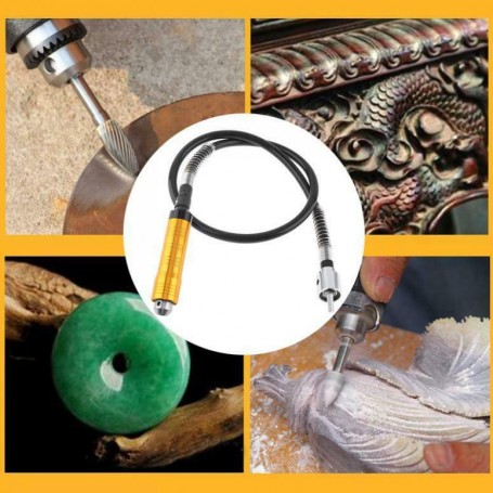 رابط افزایش طول شفت انعطاف پذیر دریل