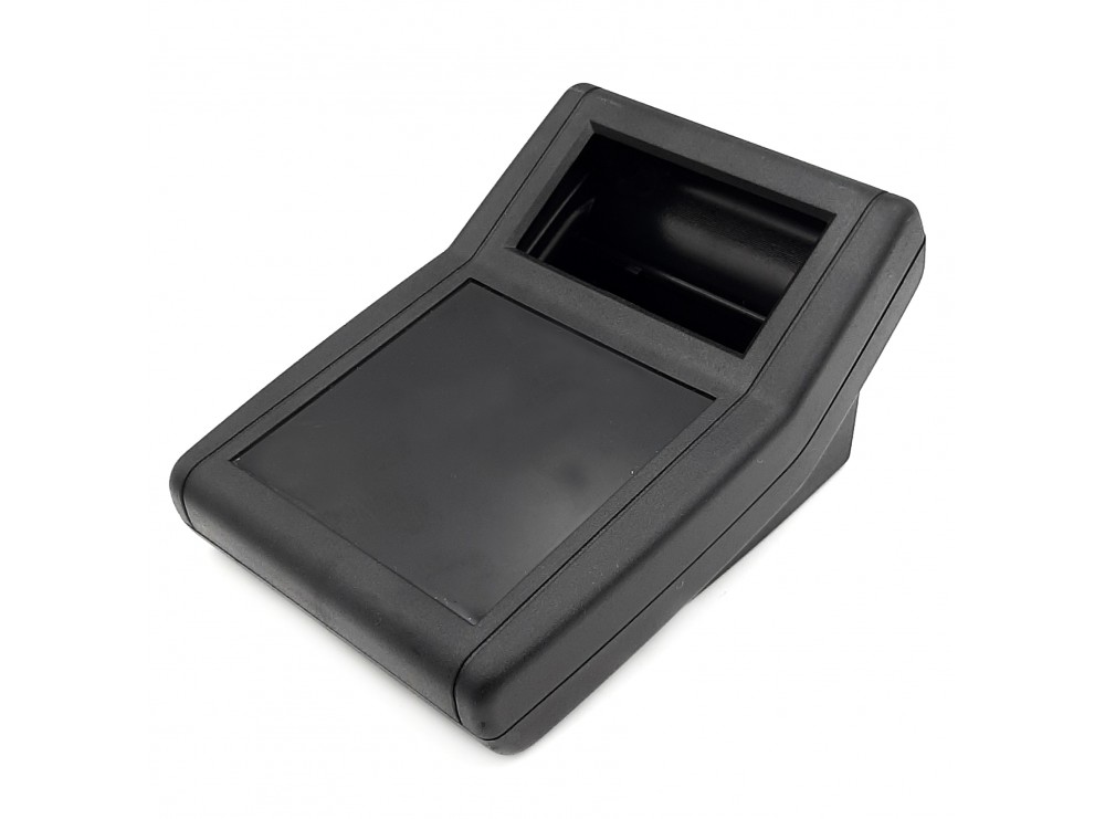 جعبه برد پلاستیکی رومیزی مشکی مدل BDC سایز 156x114x77mm