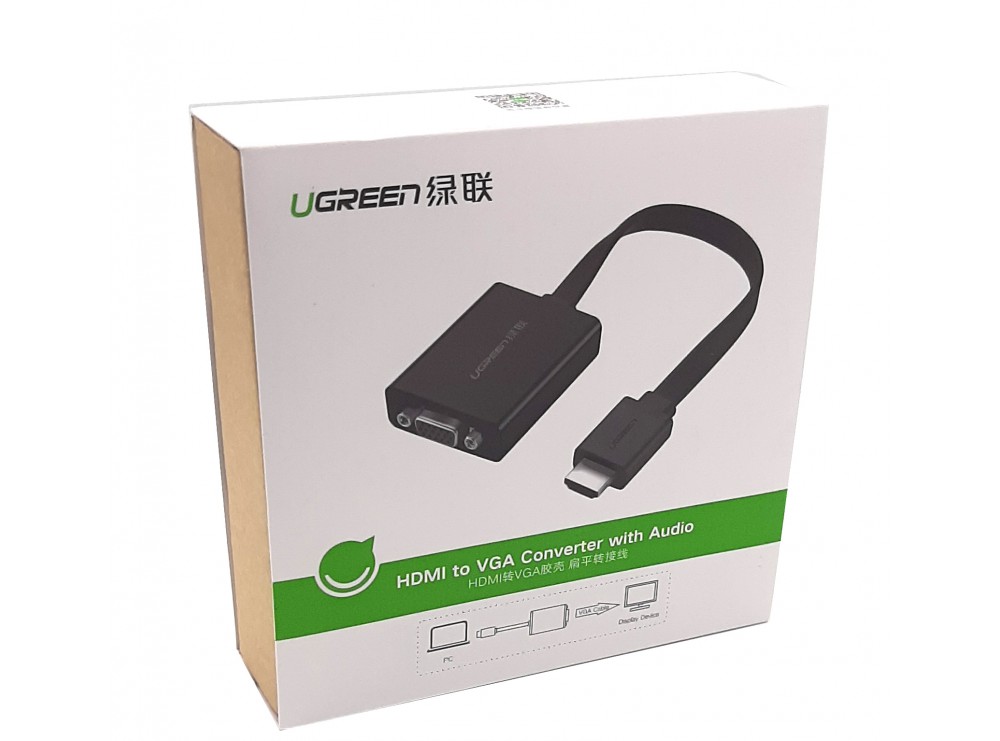 تبدیل HDMI به VGA به همراه خروجی صدا مارک UGREEN