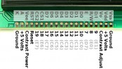 نمایشگر GLCD 64x128 گرافیکی بک لایت سبز با درایور KS108 فریم بزرگ