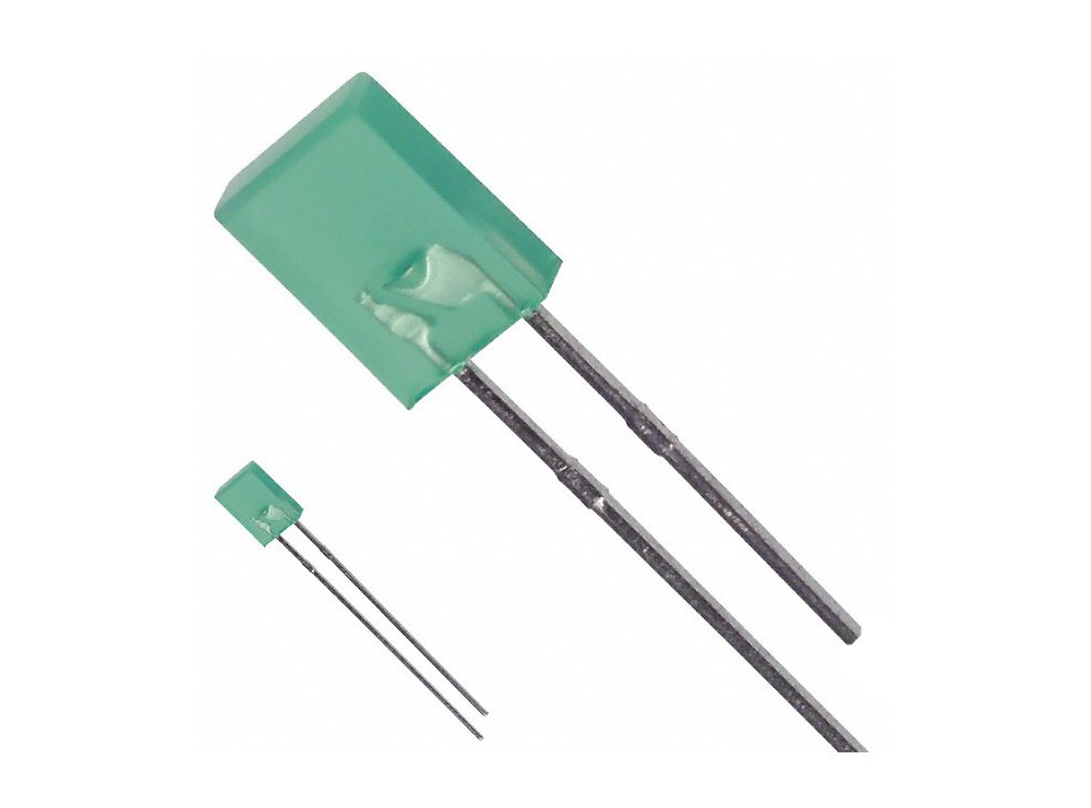 LED تخت مات سبز 2x7