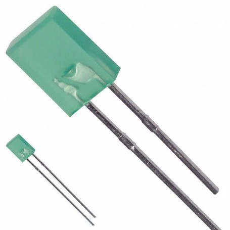 LED تخت مات سبز 2x7