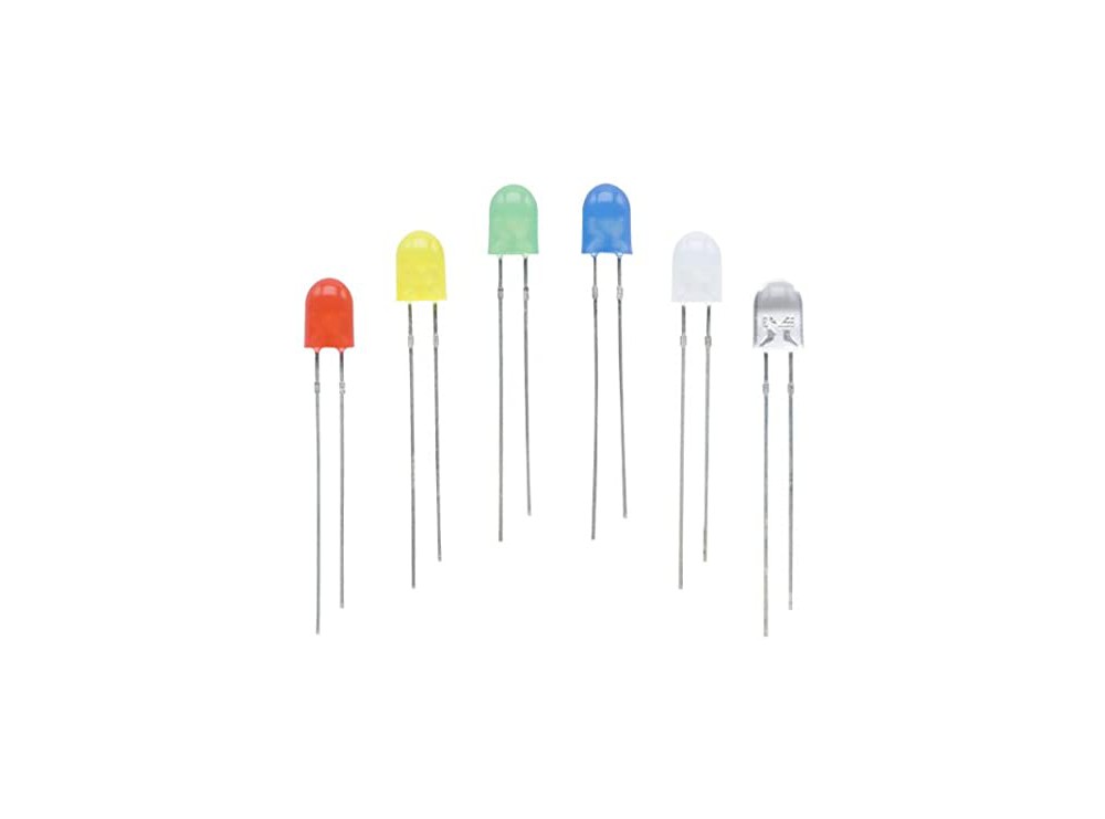 LED اوال 5mm زرد مرغوب تایوانی مارک Turbo Light بسته 1000 تایی