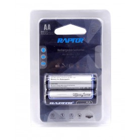 باتری قلمی قابل شارژ 1100mAh دوتایی مارک Raptor