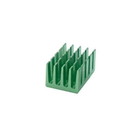 هیت سینک مخصوص پردازنده و تراشه های SMD سبز رنگ سایز 20x14x11mm