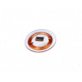 تگ RFID سکه ای شیشه ای 125KHZ قطر 25mm
