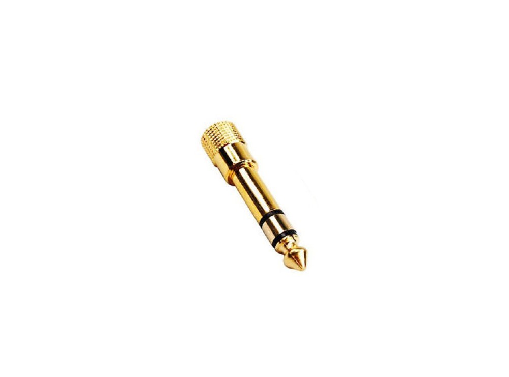 فیش تبدیل جک 3.5 به 6.3 میلی متری استریو فلزی