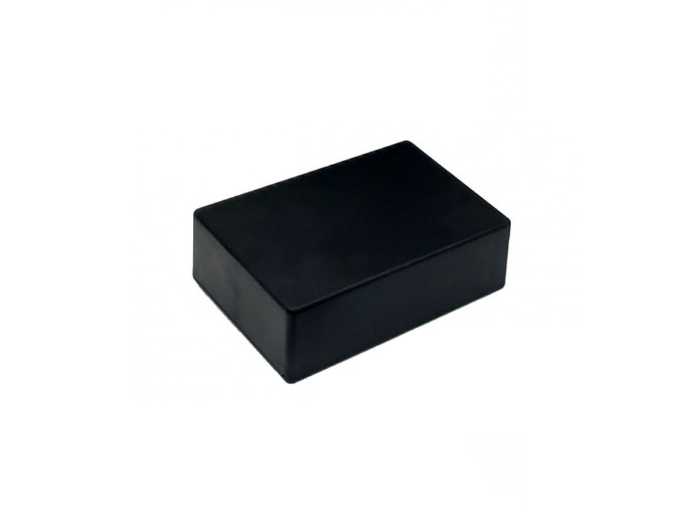 جعبه برد پلاستیکی مشکی مدل BMD-A سایز 121x81x40mm