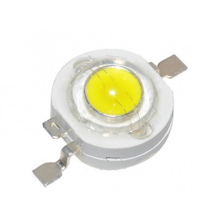 پاور LED 1W سفید مهتابی 160- 140 لومن چیپ بزرگ