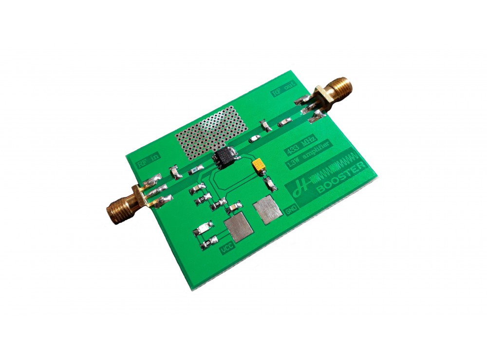 ماژول تقویت کننده RF با توان 1.3 وات برای فرکانس 433MHz