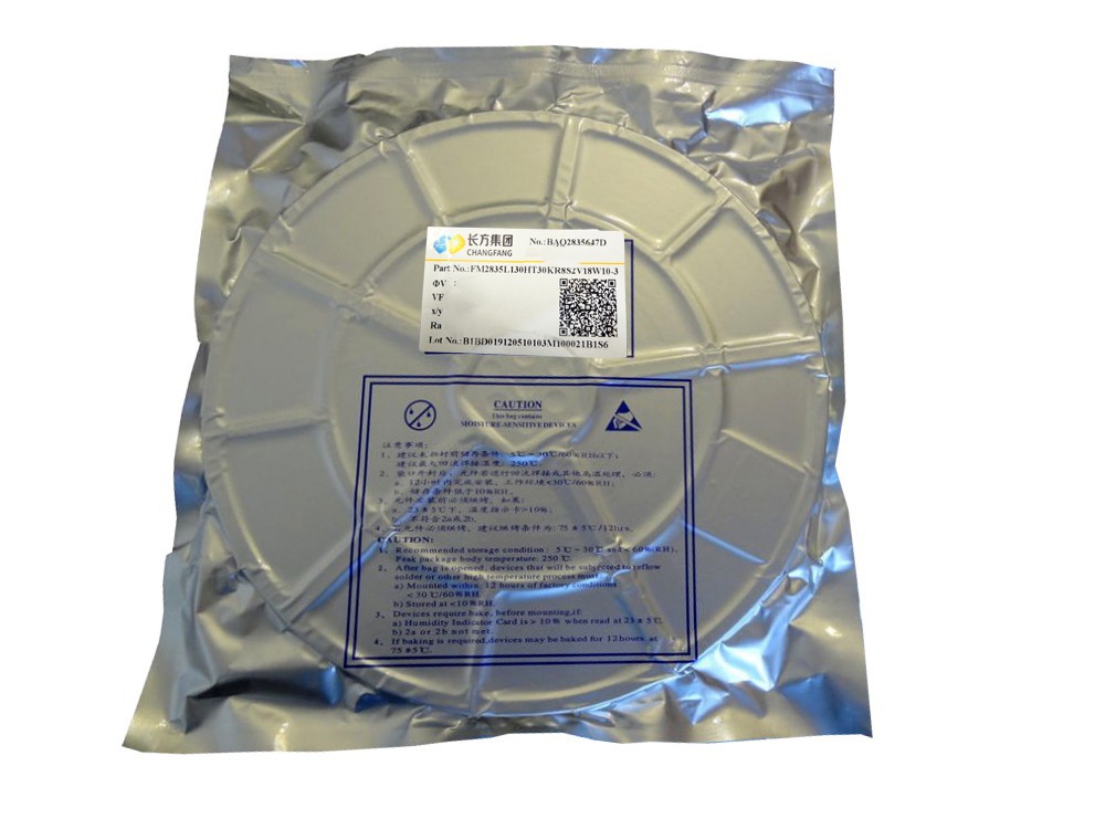 SMD LED پکیج 2835 سفید طبیعی 18V 1W 130-140LM RA80 مارک CHANGFANG 