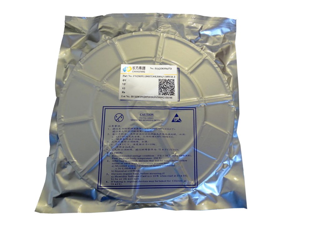SMD LED پکیج 2835 سفید آفتابی 18V 1W 130-140LM RA80 مارک CHANGFANG 
