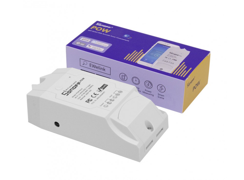 سوئیچ هوشمند وای فای SONOFF POWR2 دارای پاورمتر