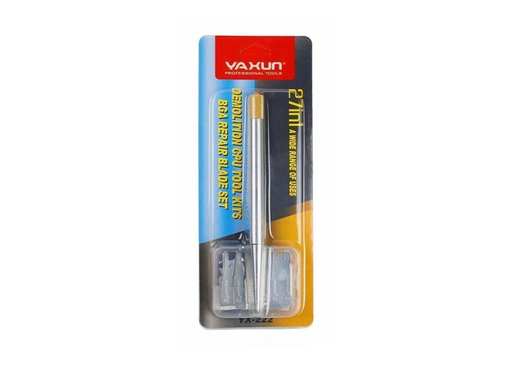 ست تیغ تعویض آی سی 27 تکه SMD یاکسون YAXUN مدل YX-222