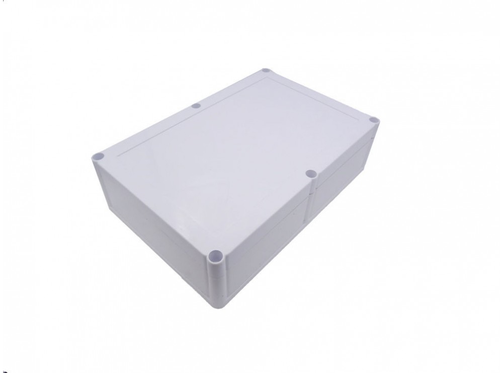 جعبه برد پلاستیکی سفید مدل BWP سایز 240x160x65mm