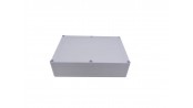 جعبه برد پلاستیکی سفید مدل BWP سایز 240x160x65mm