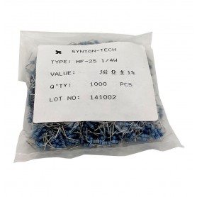 مقاومت 56k اهم 1% خم 0.25w 