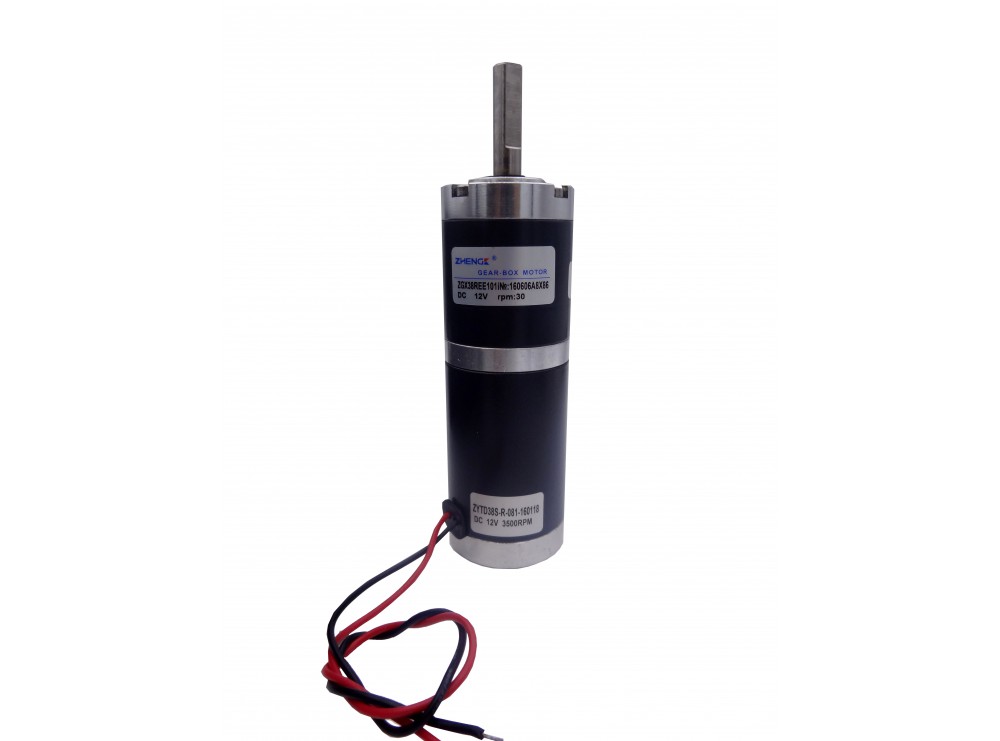 موتور گیربکس 12V-30RPM ZGX38REE