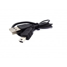 کابل شارژر Mini USB  با طول 80 سانتی متر