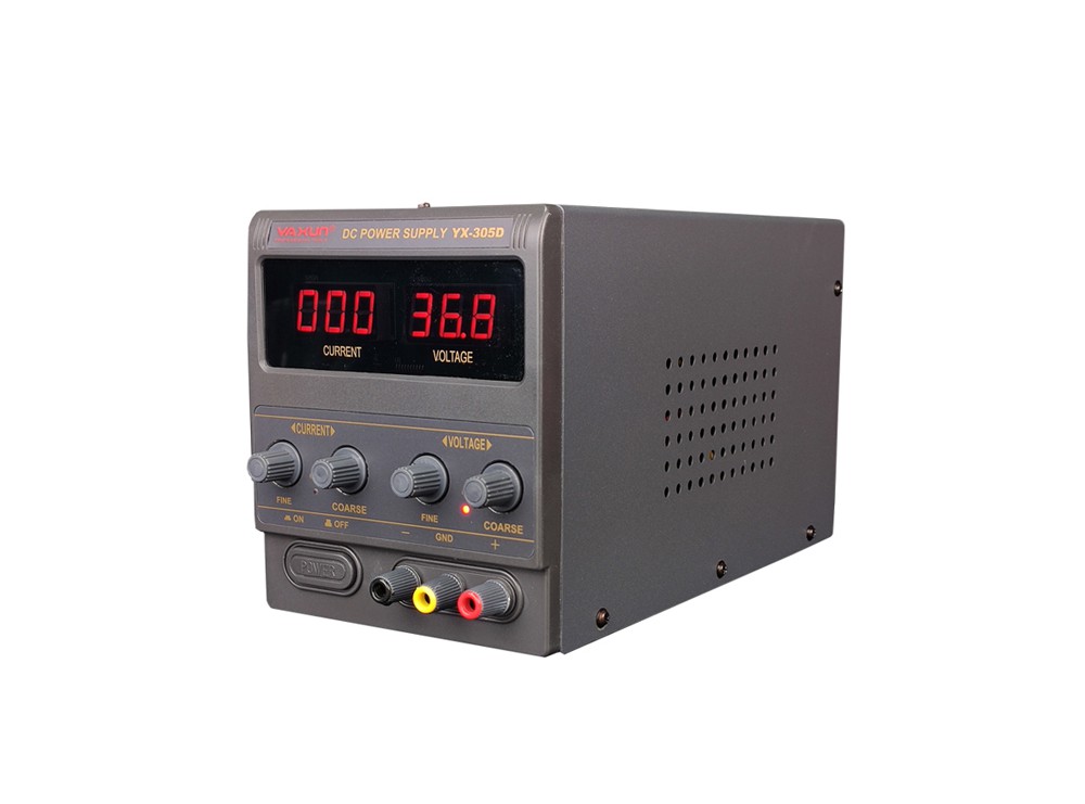 منبع تغذیه دیجیتال 0 تا 30 ولت 5 آمپر یاکسون YAXUN مدل YX-305D