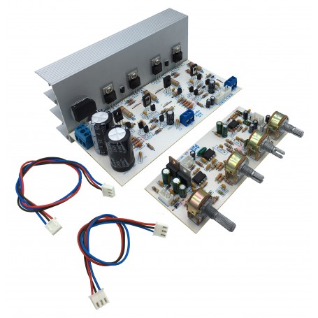 پاور آمپلی فایر 2X50W مدل APPA V1.0 به همراه اکولایزر APEQ V1.8