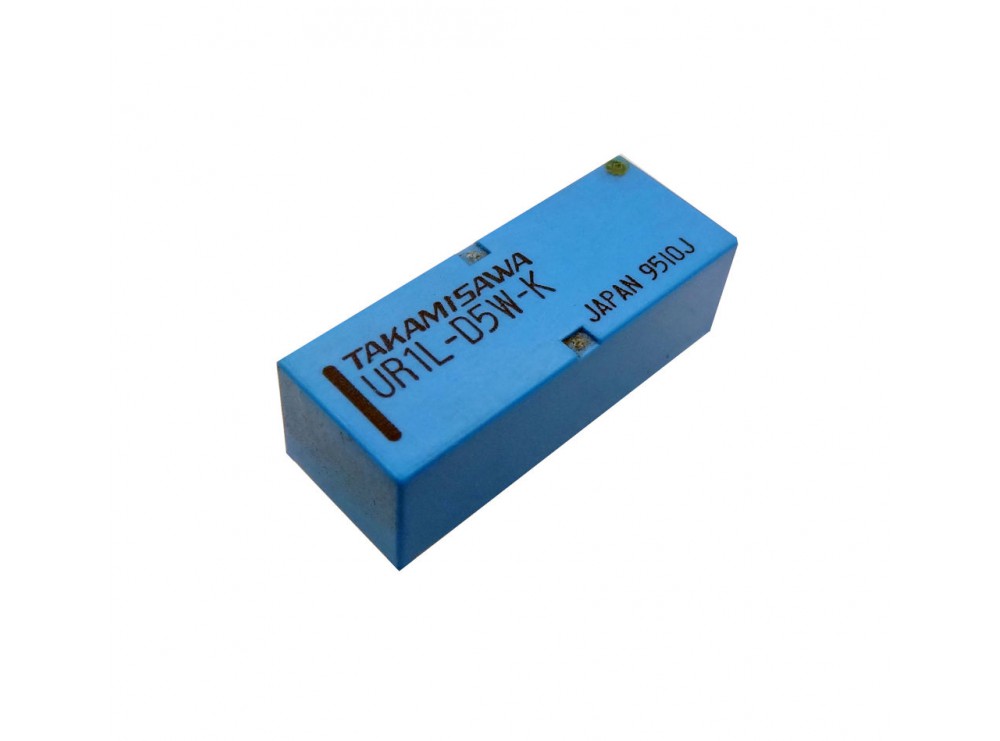 رله 5V مینیاتوری 22 پایه مارک TAKAMISAWA کد UR1L-D5W-K