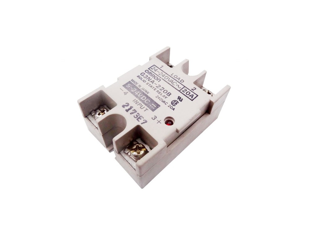 رله حالت جامد SSR مرغوب OMRON ژاپنی 240VAC-20A کد G3NA-220B